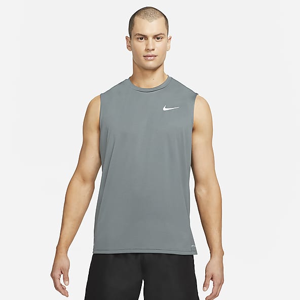 Mens Standard Sleeveless Tank Swim Tops. Nike